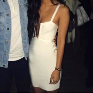 White Bandage Dress